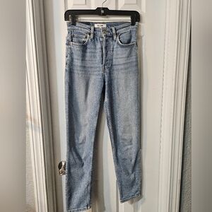 Re/Done 90s high rise ankle crop size 25